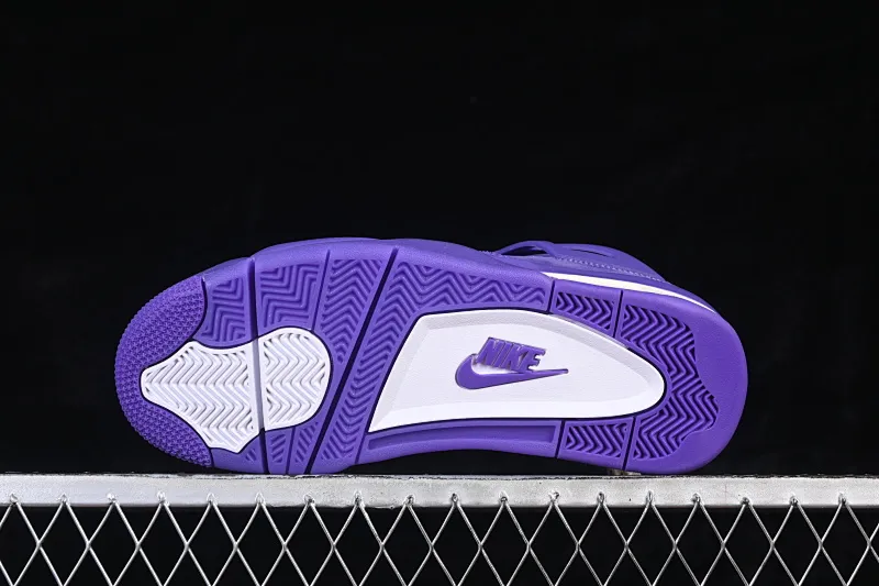 All categories Air Jordan Jordan series basketball shoes Air Jordan 4 GX foreign trade version Nigel Sylvester x Air Jordan 4 Retro "Purple" AJ4 Joe 4 joint blue brick HF4340-500